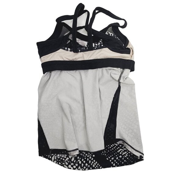 Lululemon Free Flowing Tank Top Static Mist Racerback Women's Size 4 - Picture 7 of 8